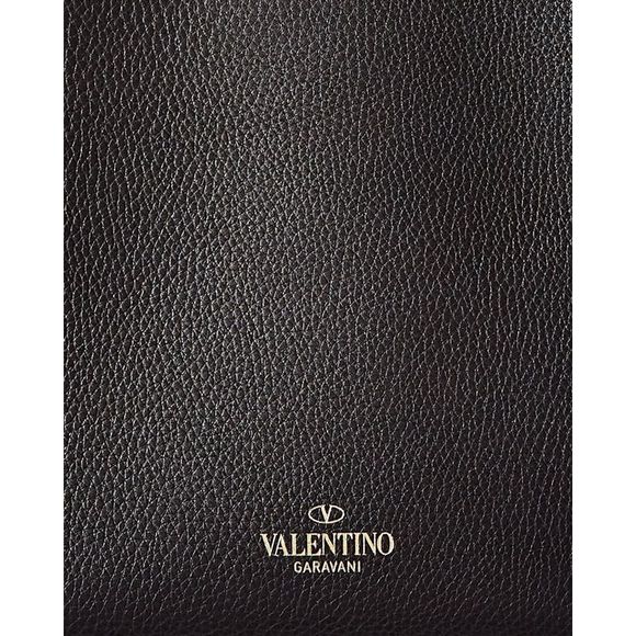 Valentino Rockstud Large Grainy Leather Shopper Tote - Picture 3 of 4